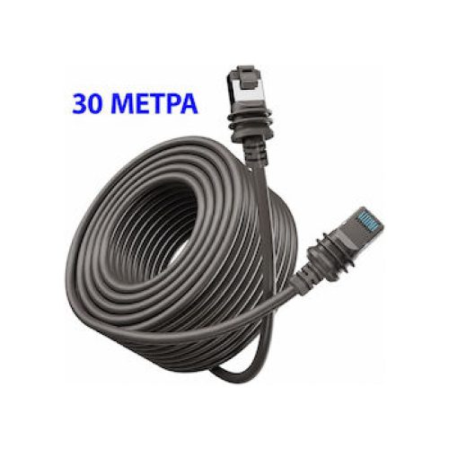 Καλώδιο Ethernet Υψηλής Ταχύτητας Starlink Gen 3 V3 46m 150ft Αδιάβροχο 26awg Γκρι 27-88911